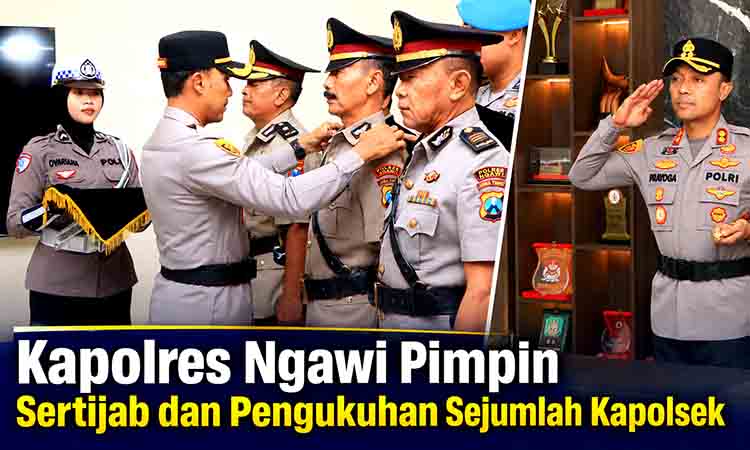 Sertijab Kapolres Ngawi resmi
