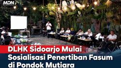 DLHK Sidoarjo Mulai Sosialisasi Penertiban Fasum di Pondok Mutiara
