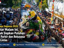 Surabaya Vaganza 2026 Digelar Malam Ini, Dishub Siapkan Puluhan Titik Parkir dan Rekayasa Lalu Lintas