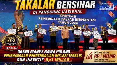 Takalar Bersinar di Panggung Nasional MDN