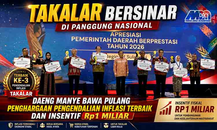 Takalar Bersinar di Panggung Nasional MDN