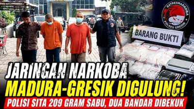 Tangkapan narkoba di Gresik