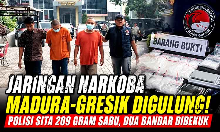 Tangkapan narkoba di Gresik