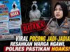 Heboh Teror Pocong Bawa Sajam di Ngawi, Polisi Bongkar Fakta Sebenarnya!