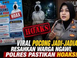 Heboh Teror Pocong Bawa Sajam di Ngawi, Polisi Bongkar Fakta Sebenarnya!