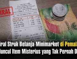 Viral Struk Belanja Minimarket di Pemalang, Muncul Item Misterius yang Tak Pernah Dibeli