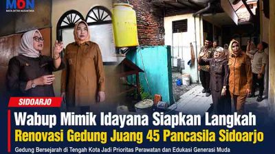 Wabup Mimik Idayana inspeksi gedung bersejarah