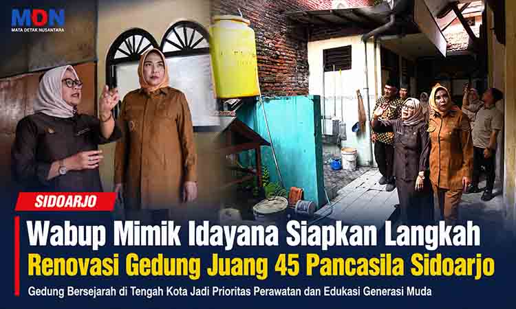 Wabup Mimik Idayana inspeksi gedung bersejarah