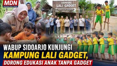 Wabup Sidoarjo Kunjungi Kampung Lali Gadget MDN