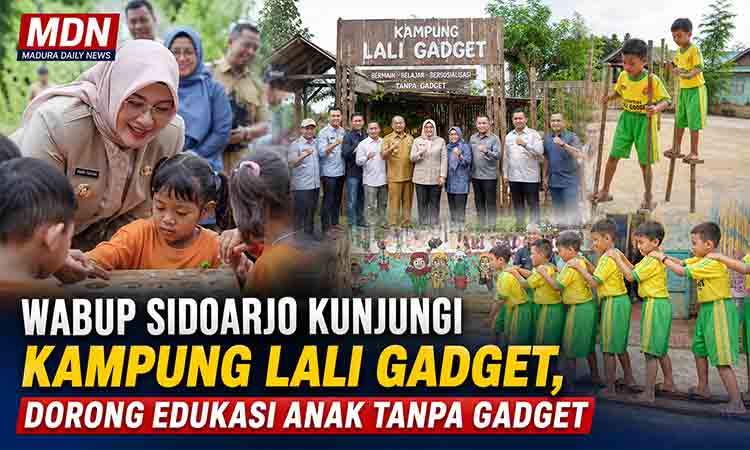 Wabup Sidoarjo Kunjungi Kampung Lali Gadget MDN