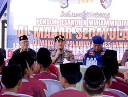 AKBP Arif Fazlurrahman Ajak Santri Kenali Keselamatan Air dan Peran Polisi Perairan
