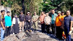 Danramil Paron Bersama Dinsos dan Forpimca Salurkan Bantuan untuk Korban Kebakaran