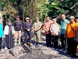 Danramil Paron Bersama Dinsos dan Forpimca Salurkan Bantuan untuk Korban Kebakaran