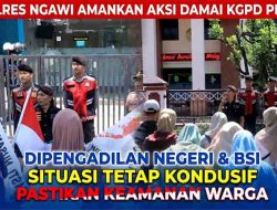 Aksi KGPD PNCB di Ngawi Berjalan Damai, Polres Ngawi Terjunkan Personel dengan Pendekatan Humanis