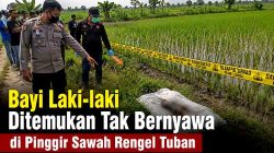 Bayi ditemukan di sawah Tuban