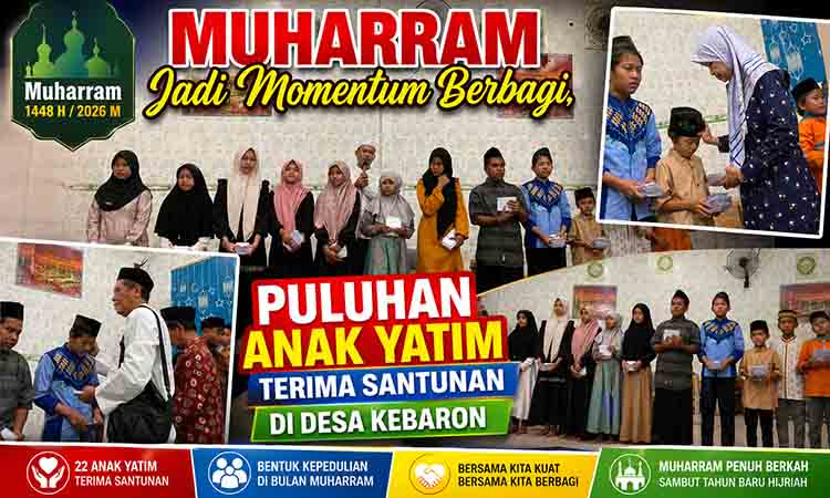 Berbagi berkah di bulan Muharram
