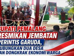 Bupati Pemalang Resmikan Jembatan Perintis Garuda, Hubungkan Dua Desa dan Dongkrak Ekonomi Warga