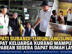 Sidak RTLH di Sedati, Bupati Subandi Instruksikan Perbaikan Empat Rumah Warga Pabean