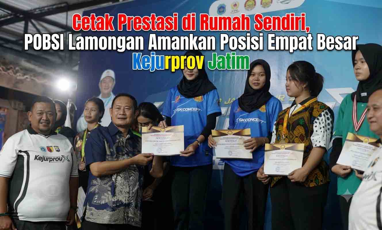 Cetak Prestasi di Rumah Sendiri, POBSI Lamongan Amankan Posisi Empat Besar Kejurprov Jatim