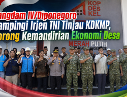 Pangdam IV/Diponegoro Dampingi Irjen TNI Tinjau KDKMP, Dorong Kemandirian Ekonomi Desa