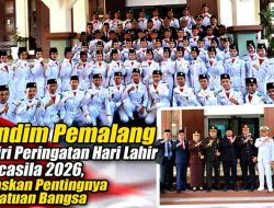Dandim Pemalang Hadiri Peringatan Hari Lahir Pancasila 2026, Tegaskan Pentingnya Persatuan Bangsa