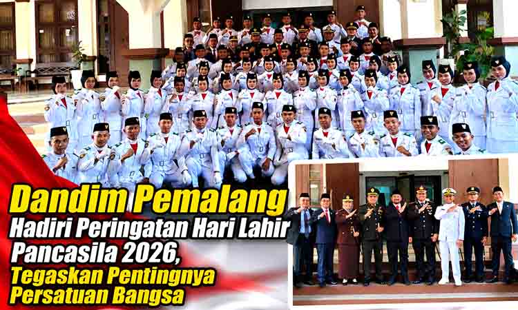 Dandim Pemalang Hadiri Peringatan Hari Lahir Pancasila