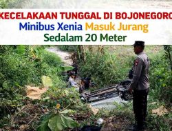 Diduga Mengantuk, Xenia Terjun ke Jurang 20 Meter di Gondang Bojonegoro, Tiga Orang Terluka