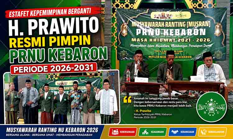 Estafet kepemimpinan PRNU Kebaron