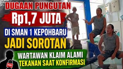 Headline sorotan dugaan pungutan di sekolah