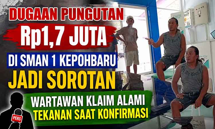 Headline sorotan dugaan pungutan di sekolah
