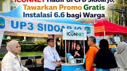 ICONNET Hadir di CFD Sidoarjo, Tawarkan Promo Gratis Instalasi 6.6 bagi Warga