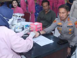 Sambut Hari Bhayangkara ke-80, Polres Blitar Kota Gelar Bakti Kesehatan