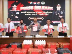 Dua Bulan, 46 Kasus Narkoba Terungkap di Kediri dengan Sitaan Lebih dari 2 Juta Pil LL
