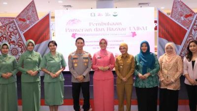 Ketua Bhayangkari Cabang Kediri Kota Ny. Yani Anggi Gelar Pameran UMKM, Dukung Produk Lokal Naik Kelas