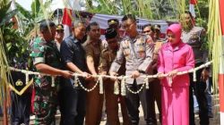 Polres Trenggalek Bangun Jembatan Merah Putih Presisi Penggerak Ekonomi Desa