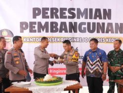 Kantor Polsek Ringinrejo Polres Kediri Berpindah Tempat, Gedung Baru Siap Tingkatkan Pelayanan kepada Masyarakat