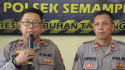 Polres Pelabuhan Tanjungperak Amankan Tersangka Pencuri Komponen Panel TL di Surabay
