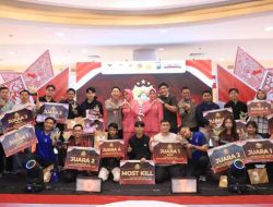 Kapolres Kediri Kota Tutup Pameran dan Bazar UMKM serta Turnamen E-Sport Piala Kapolres dalam Rangka HKGB ke-74 dan Hari Bhayangkara ke-80