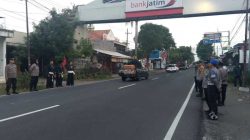 Ratusan Personel Polres Kediri, Kodim 0809 Kediri, Pemkab Kediri, dan Pamter, Kawal Pengesahan Warga Baru PSHT di Sempu