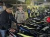 Polres Mojokerto Kota Amankan 80 Pemuda Konvoi,1 orang Kedapatan Bawa Sajam