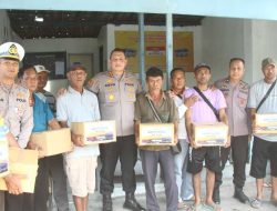 Sambut Hari Bhayangkara ke 80, Polres Bondowoso Salurkan Bantuan untuk Anak Yatim, Ojol dan Sopir Angkot