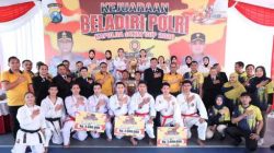Kejuaraan Beladiri Polri Piala Kapolda Jatim 2026 Sambut Hari Bhayangkara ke 80, Polres Kediri Raih Gelar Juar