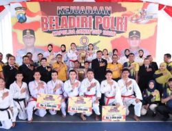 Kejuaraan Beladiri Polri Piala Kapolda Jatim 2026 Sambut Hari Bhayangkara ke 80, Polres Kediri Raih Gelar Juar