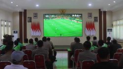 Polres Probolinggo Perkuat Silaturahmi, Ajak Mahasiswa dan Komunitas Ojol Nobar Piala Dunia