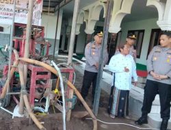 Kado Hari Bhayangkara ke – 80, Polres Bondowoso Bangun Sumur Bor untuk Masyarakat di Sekar Putih