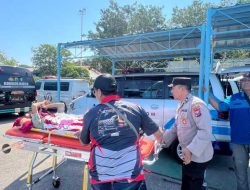Polres Gresik Beri Layanan Ambulans Gratis untuk Masyarakat