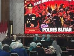 Peduli Pendidikan, Polres Blitar Gelar Lomba Cerdas Cermat Pelajar Sambut Bhayangkara ke-80
