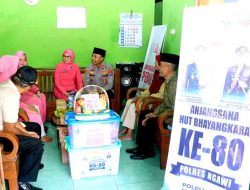 Jelang Hari Bhayangkara ke 80, Kapolres Ngawi Anjangsana ke Purnawirawan Polri