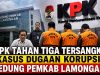 KPK Tahan Tiga Tersangka Kasus Dugaan Korupsi Gedung Pemkab Lamongan