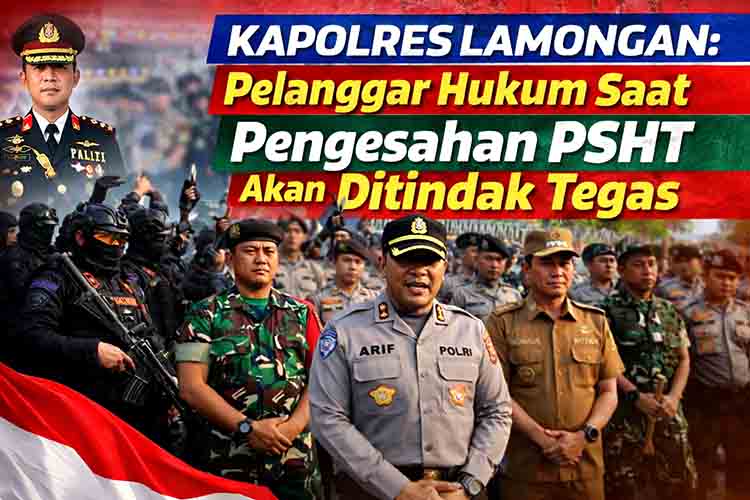 Kapolres Lamongan Tidak Ada Negosiasi bagi Pelanggar Hukum